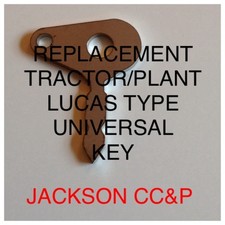 TRACTOR/PLANT UNIVERSAL LUCAS TYPE IGNITION KEY