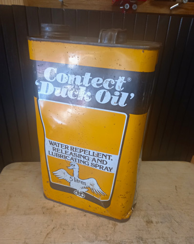 Vintage duck oil - vintage, contect