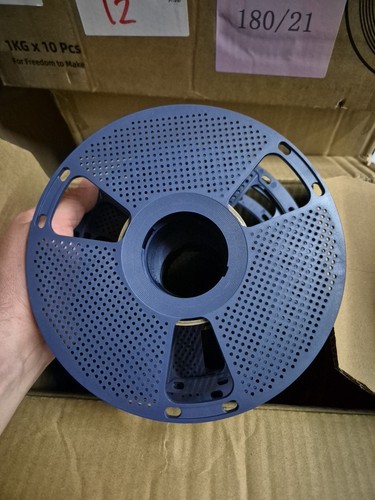 Empty reels spool 3d - 4x,