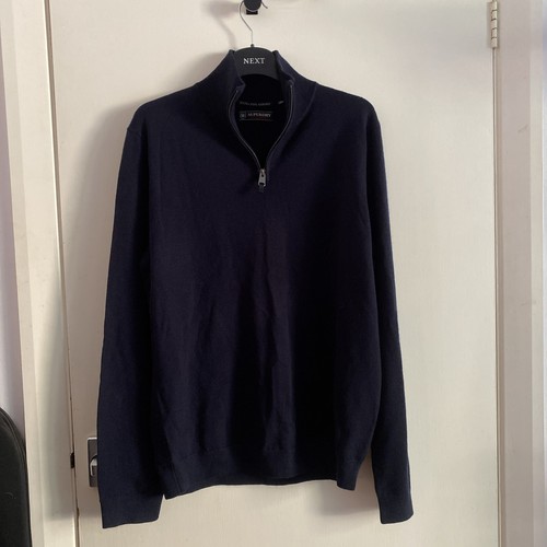 Superdry zip neck jumper - neck,