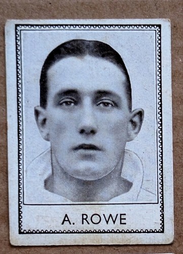 Barratt 1937 arthur rowe - 1937,