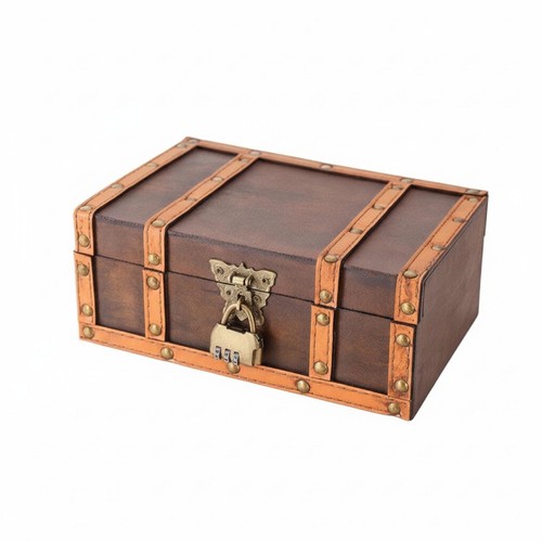 Vintage wooden chest antique - vintage,