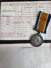 Reverend Russell, Genuine First World War British War Medal.