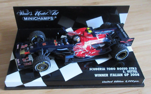 Minichamps vettel toro - minichamps, s.vettel
