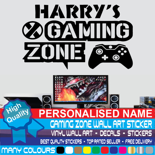 Personalised name gaming - personalised,