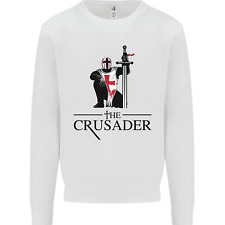 The Crusader Knights Templar St Georges Day Kids Sweatshirt Jumper