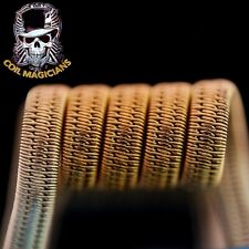 SFC Swaggertons Ni80 3.5mm ID 0.18 Ohm Dual Coil Magician RDA Staggered Fused