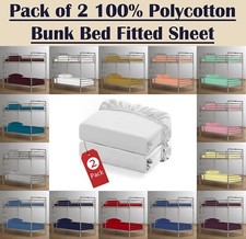 Set of 2 Percale Bunk Bed