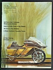 1978 August Rider Motorcycle