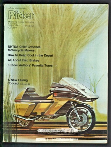 1978 august rider motorcycle - 1978,