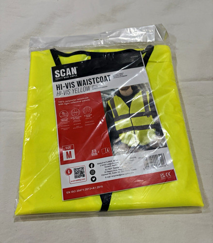 Scan vis waistcoat - scan,