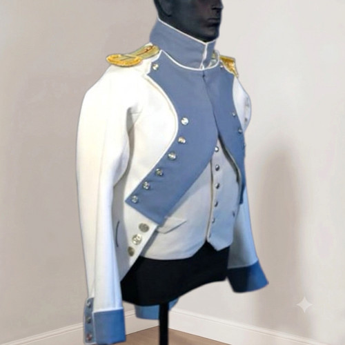 Men white french 1791 - french,