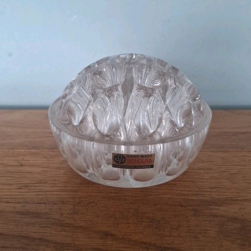 Vintage bohemia clear glass - clear,