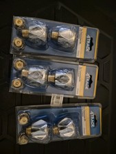 4Trade Chrome 1/2" Basin/Sink Tap Heads 281904 Conversion kit