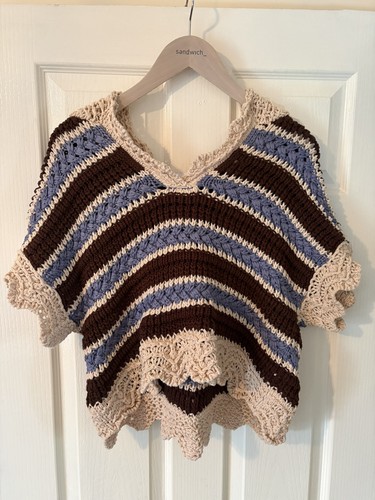 Zara crochet knit poncho - crochet,
