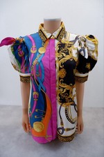 Versace Womens Puff Shoulder