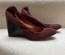 Lanvin woman Suede shoes size UK 6 EU 39.5 VGC