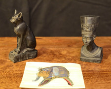TWO Egyptian Ornaments of