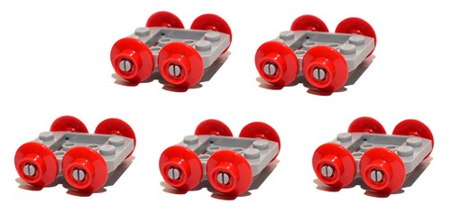 Lego 20x small red train - lego,