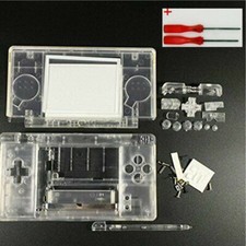 Clear Full Housing Shell Case Cover Replacement Repair Parts for DS Lite NDSL