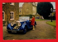 Car Postcard ~ 1938 Bentley