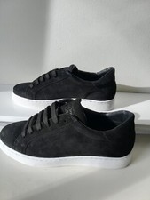 SOHO GRIT: Men's black suede