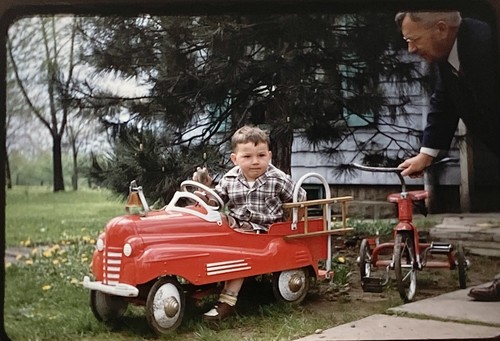 Vintage photo slide 1950s - photo,