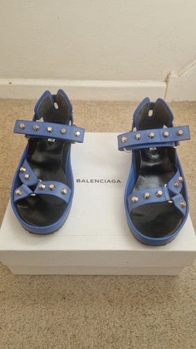 Balenciaga arena blue leather - balenciaga,