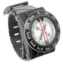 Cressi Divers Wrist Compass With BCD Fixing Kit