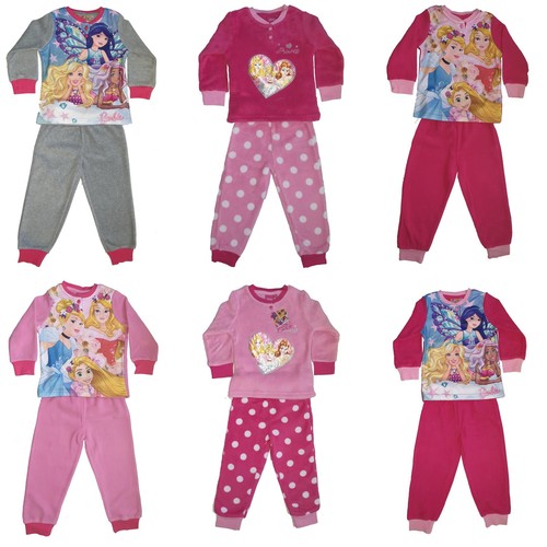 Girls fleece pyjamas - girls,