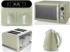 SWAN Retro Green Kettle