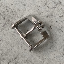 Vintage Omega Stainless Steel 16mm Buckle
