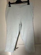 F&F Mint Green Capri Pants Size 18