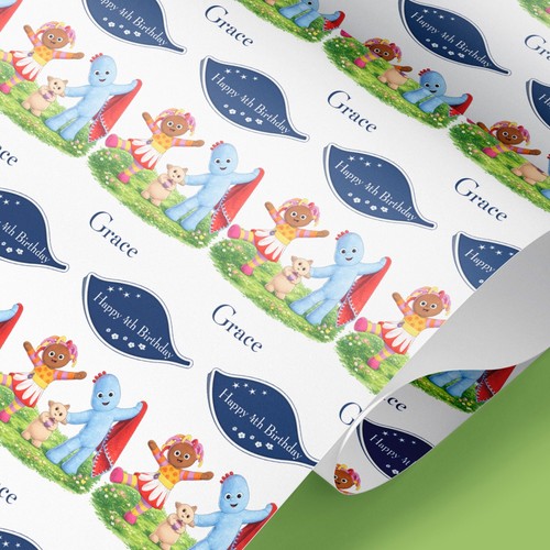 Wrapping paper the bedtime - in,