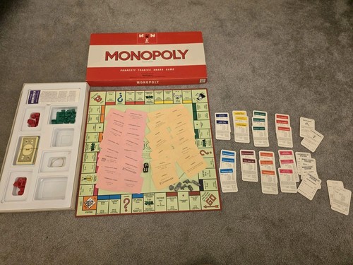 Monopoly 1972 waddington - monopoly,