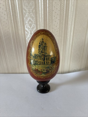 Vintage hand painted wooden - vintage,