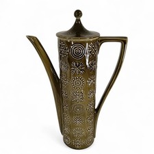 Vintage Portmeirion Totem Susan Williams Ellis Coffee Jug 13 Inch - Pre-Loved