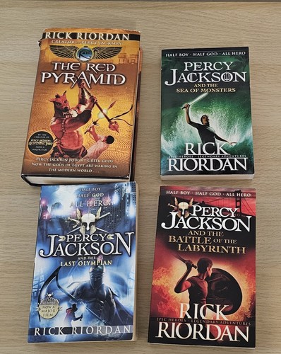 Percy jackson book bundle 4 - jackson,