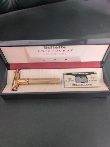Gillette aristocrat 60s 70s - aristocrat,
