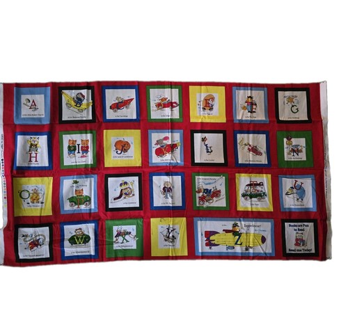 Vintage richard scarry fabric - vintage,