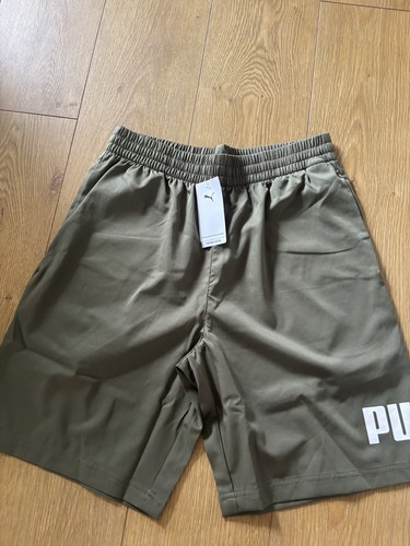 Men khaki puma shorts - puma,
