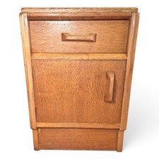 Plan bedside cabinet vintage - plan,
