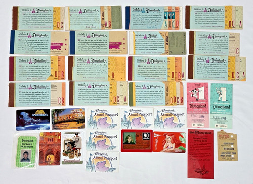 Lot vintage disneyland - lot, 20+