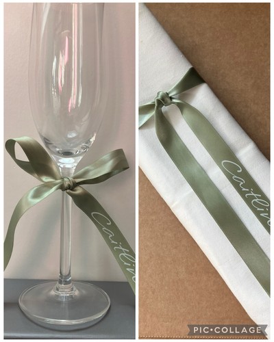 Personalised ribbons for