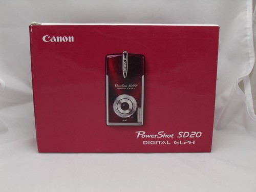 Canon ixus powershot sd20 - ixus,