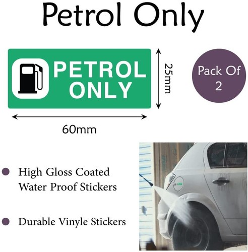 Petrol only sign waterproof - only,