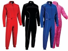 KIDS/CHILDREN  KARTING/RACE OVERALL/SUITS POLYCOTTON MATERIAL ALL INDOOR/OUTDOOR