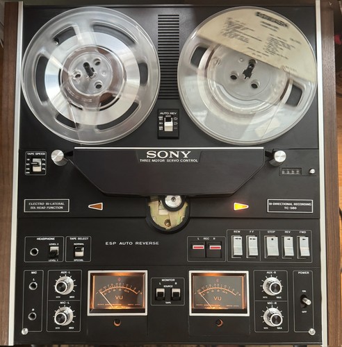 Sony 580 reel tape - sony, tc-580