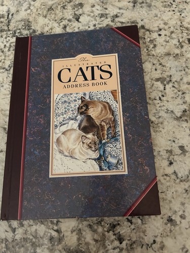 Cat address book - book, by