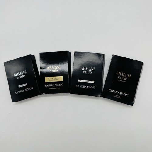 Giorgio armani code 4pc sample - armani,